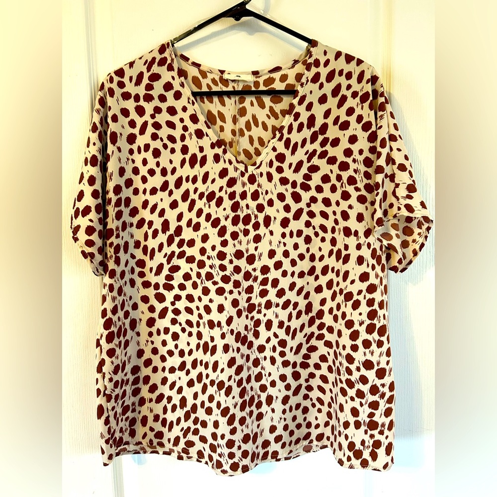 Entro Leopard 🐆 print Top